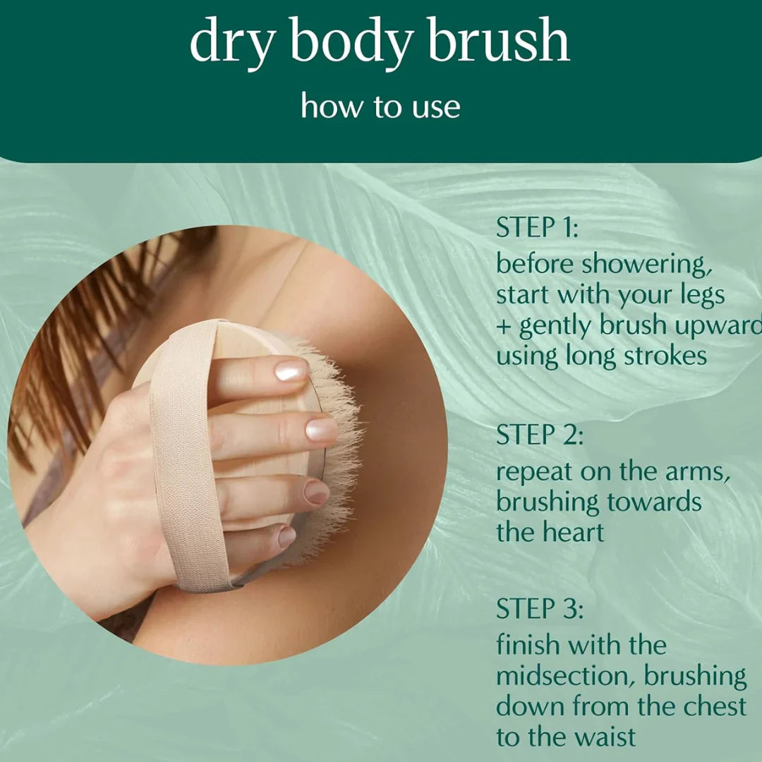 Lisslune | Sustainable Body Brush | For gentle exfoliation and skin care