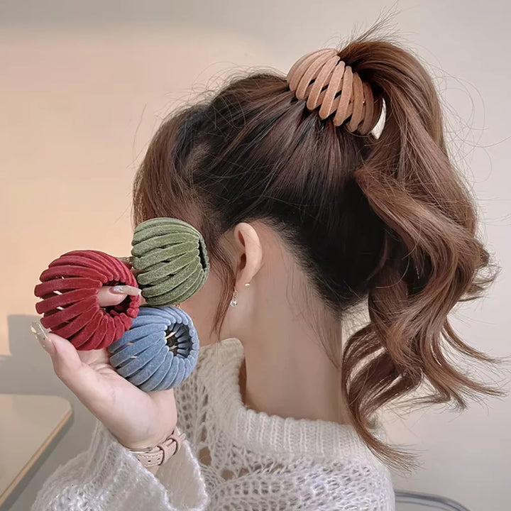 Lisslune | Stylish Bird's Nest Hair Clips – 3-Piece Set