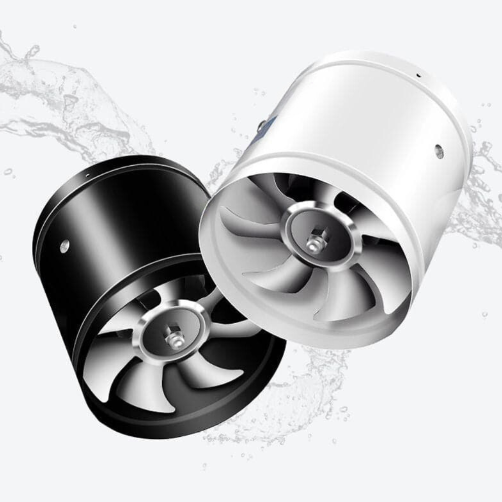 Lisslune | Powerful Quiet Exhaust Fan – Improve air quality and remove smoke and odors for kitchen and office