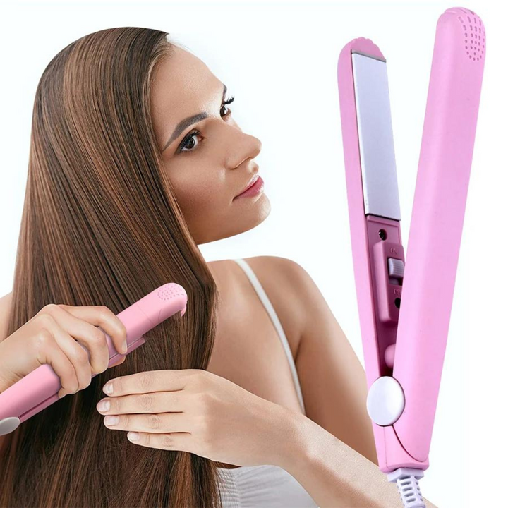 Lisslune | MiniCurler: Ceramic Mini Curling and Straightening Iron