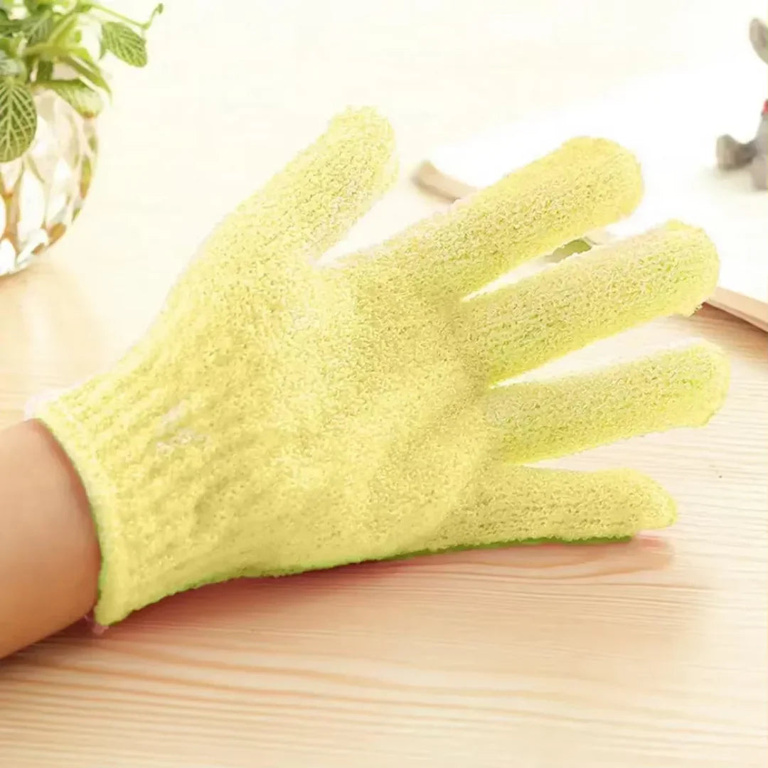 Lisslune | Exfoliating Bath Gloves – Set of 2