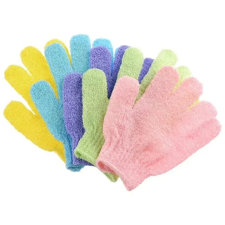 Lisslune | Exfoliating Bath Gloves for Shower – 2 Pack