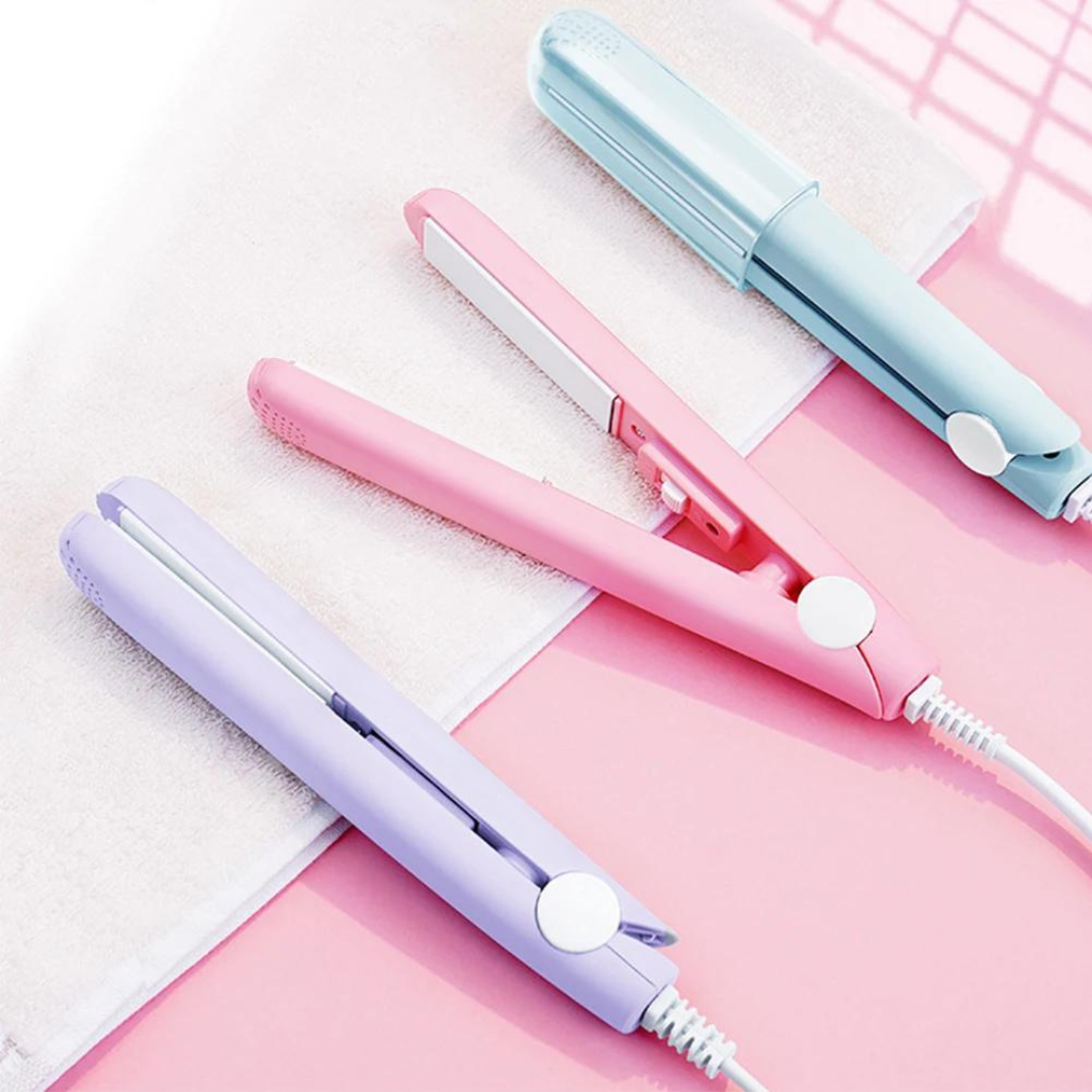 Lisslune | MiniCurler: Ceramic Mini Curling and Straightening Iron