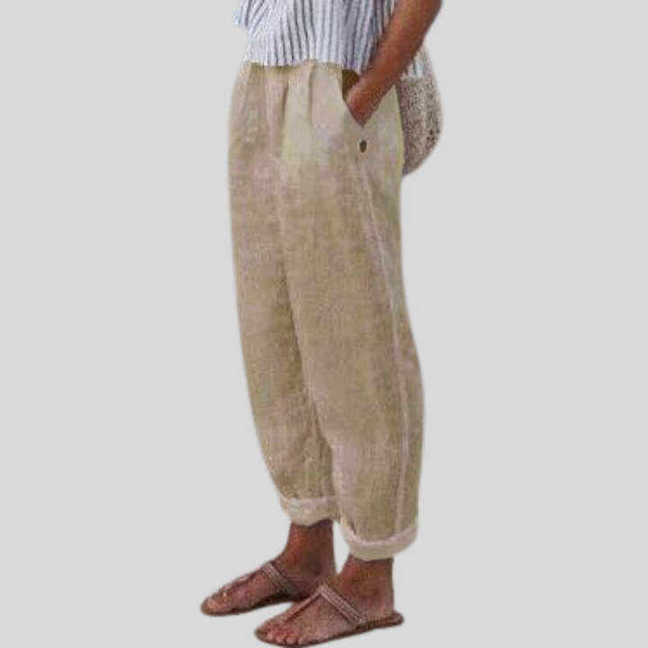 Lisslune | Lightweight trousers with side pockets
