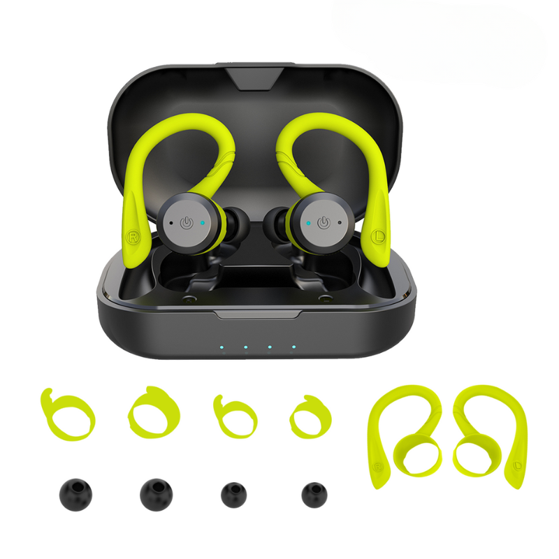 Lisslune | Vega - Waterproof wireless sports earplugs with 20 hours playtime