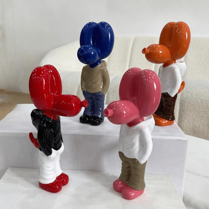 Lisslune | Puppy modern balloon dog sculpture
