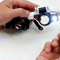 Lisslune | Magnifying Glass for Jewelry Making Eye Loupe