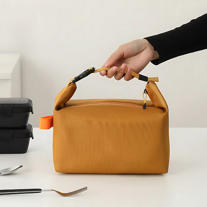 Lisslune | UrbanLunch Foldable Insulated Lunch Bag – Keeps Food Fresh and Stylish On-the-Go