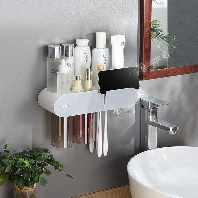 Lisslune | Save Space Storage System Wall-Mounted Organizer