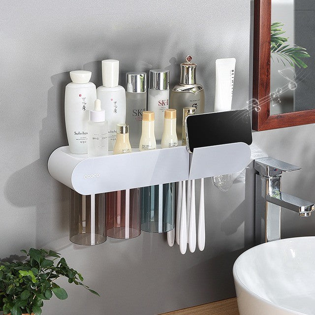 Lisslune | Save Space Storage System Wall-Mounted Organizer
