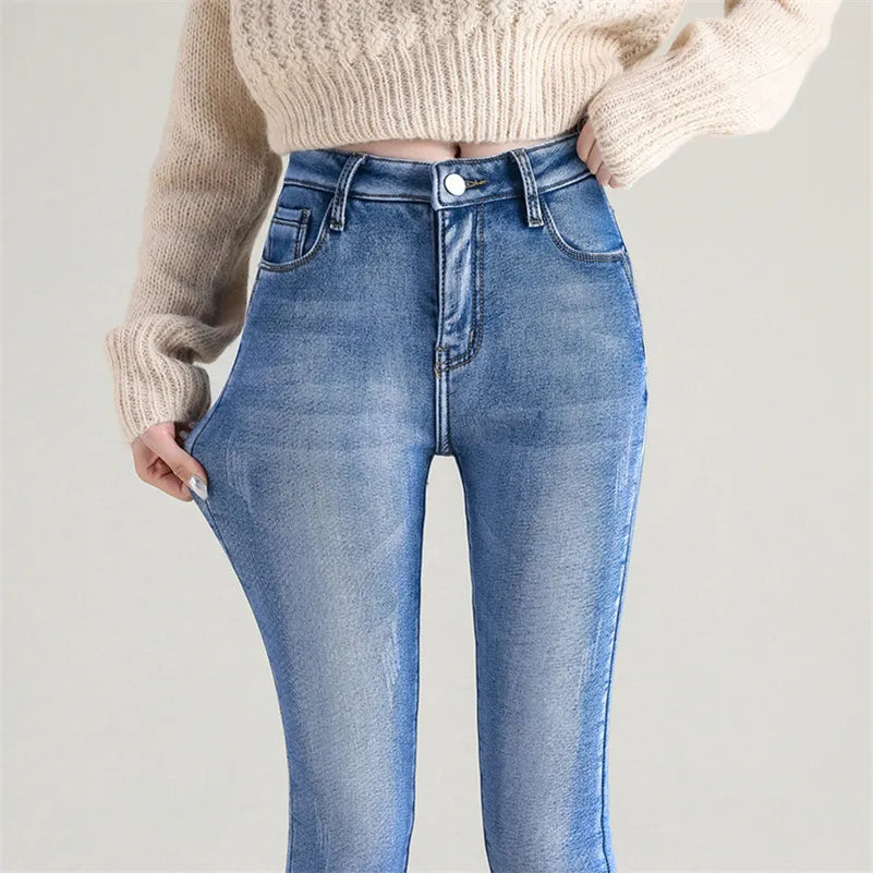 Lisslune | Stretchable Thermo-Jeans