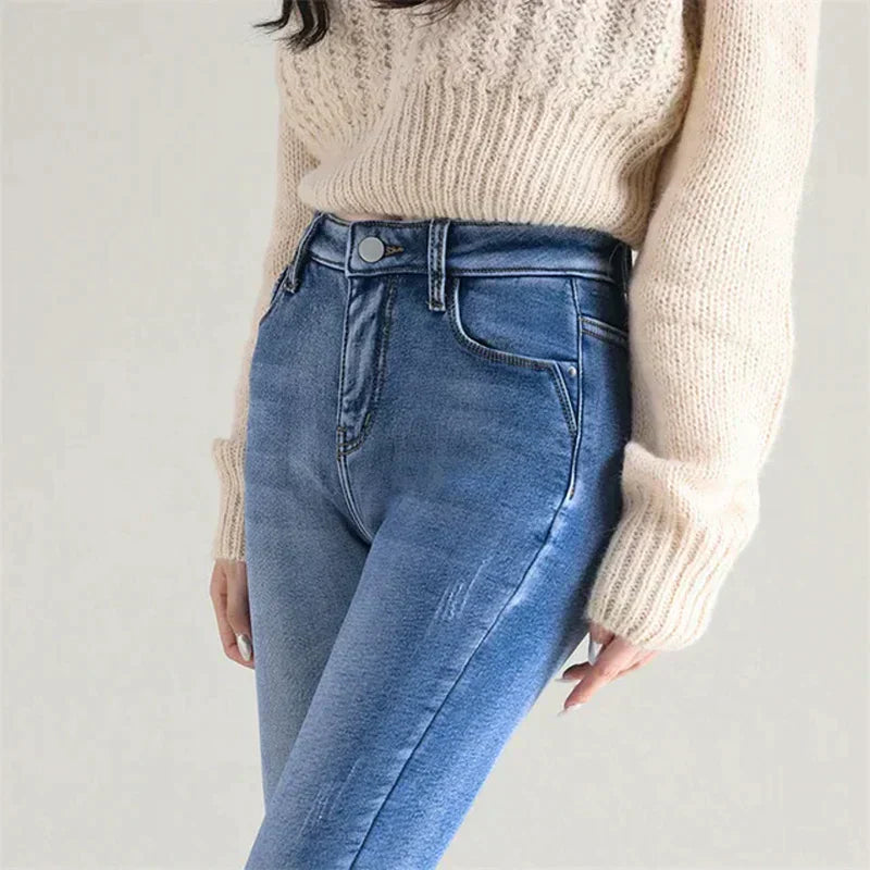 Lisslune | Stretchable Thermo-Jeans