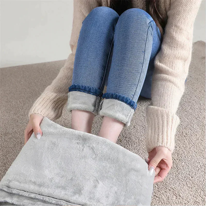 Lisslune | Stretchable Thermo-Jeans