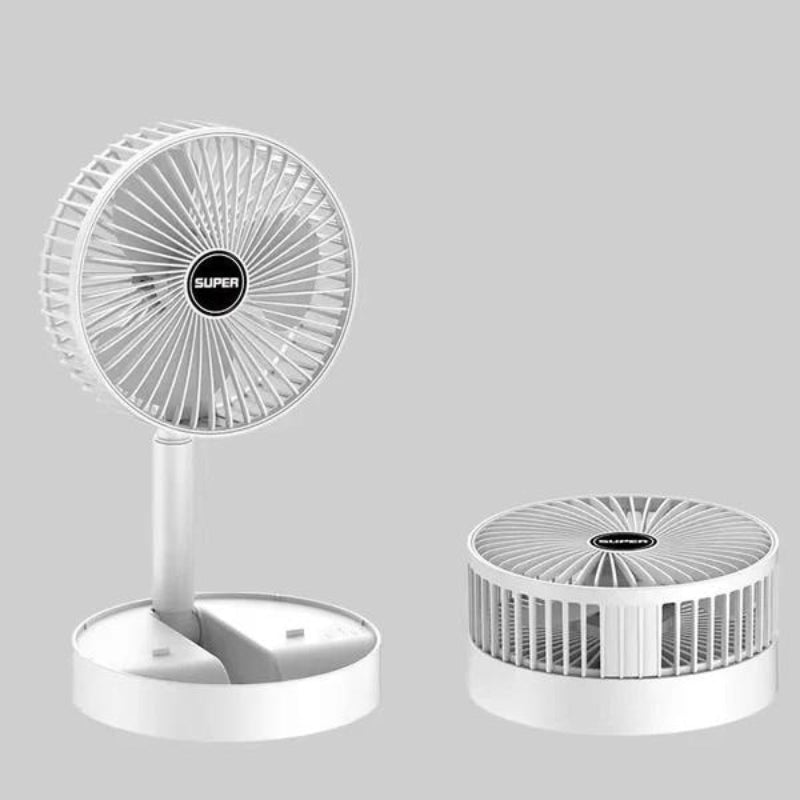 Lisslune | Rechargeable USB Telescope Folding Fan