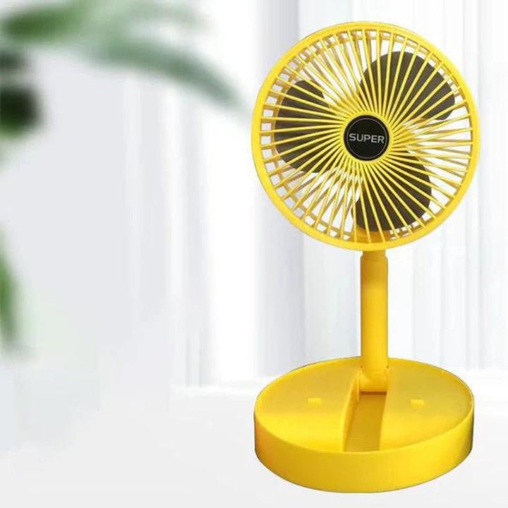 Lisslune | Rechargeable USB Telescope Folding Fan