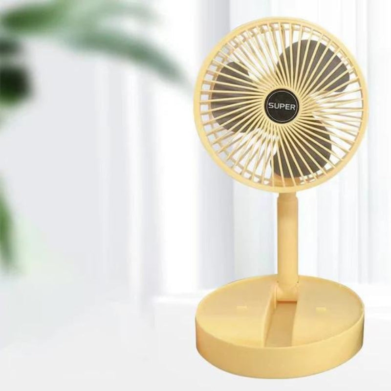Lisslune | Rechargeable USB Telescope Folding Fan