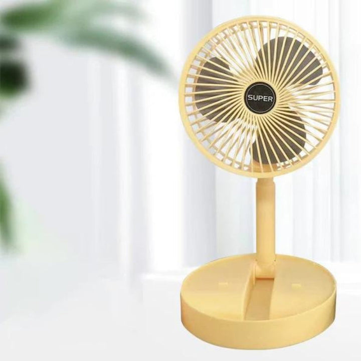 Lisslune | Rechargeable USB Telescope Folding Fan