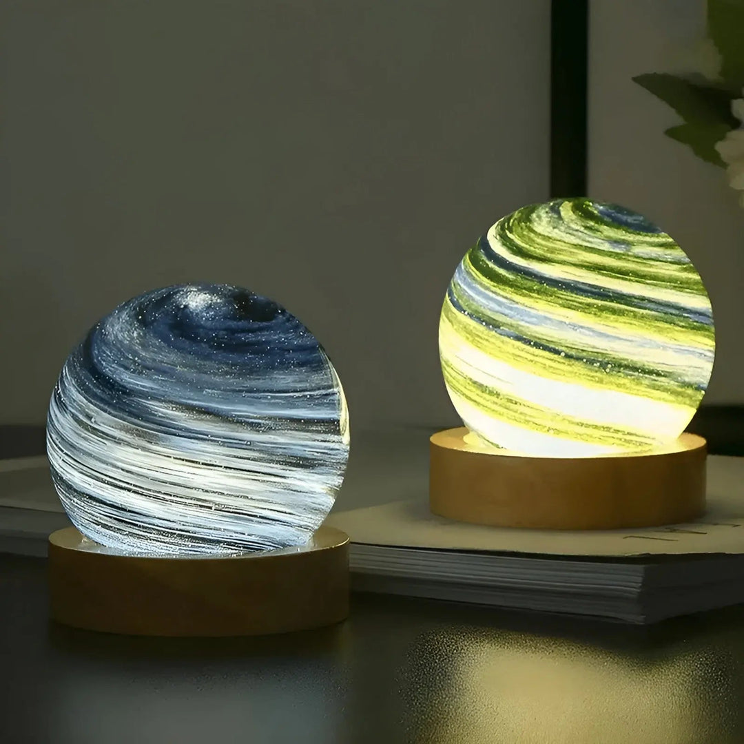 Lisslune | Jensen 3D Glass Mini Rumplanet Lamp