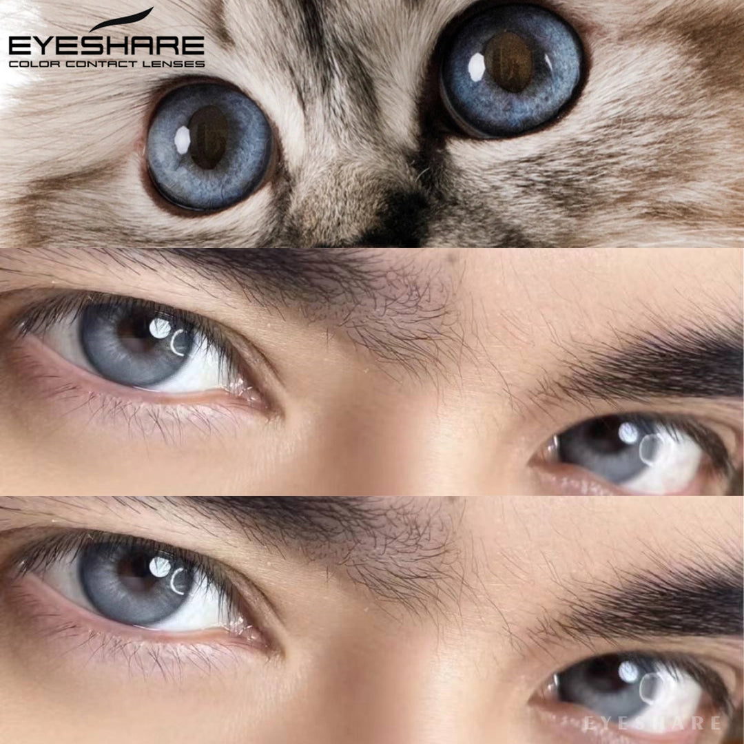 Lisslune Venice Gray 14.2mm 1 Pair | 1 Year