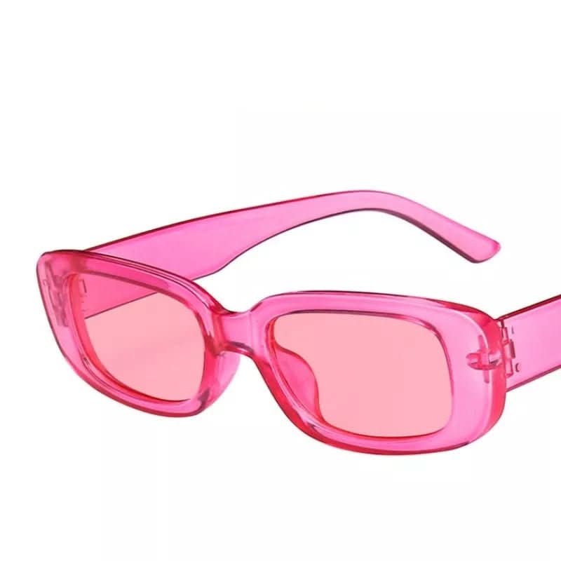 Lisslune | Rectangular Women's Sunglasses in Retro Style with UV400 Protection