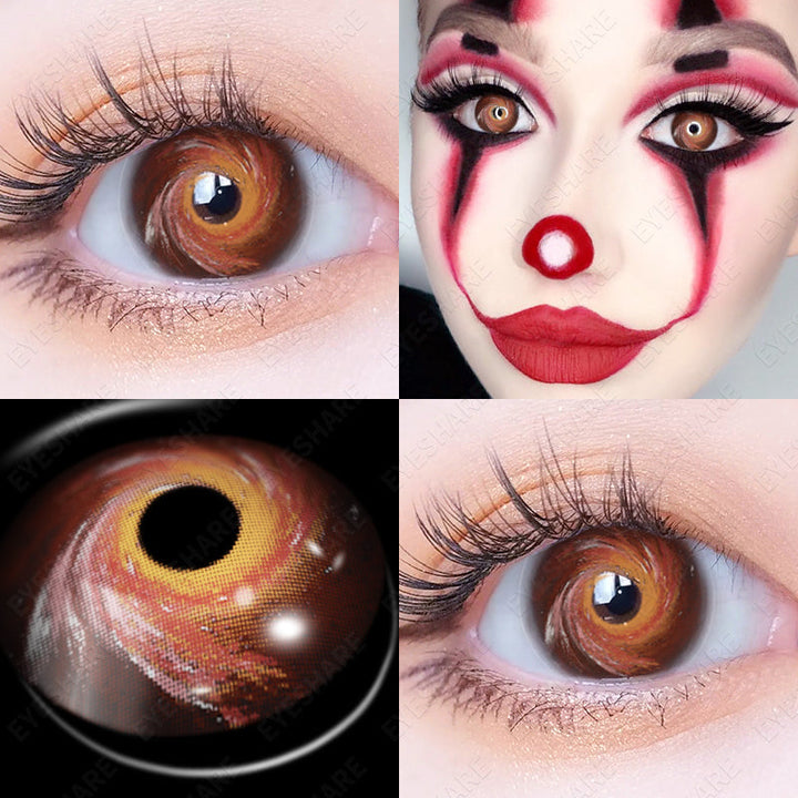 Rynx Cosplay Vortex Red 14.5mm 1 Pair | 1 Year