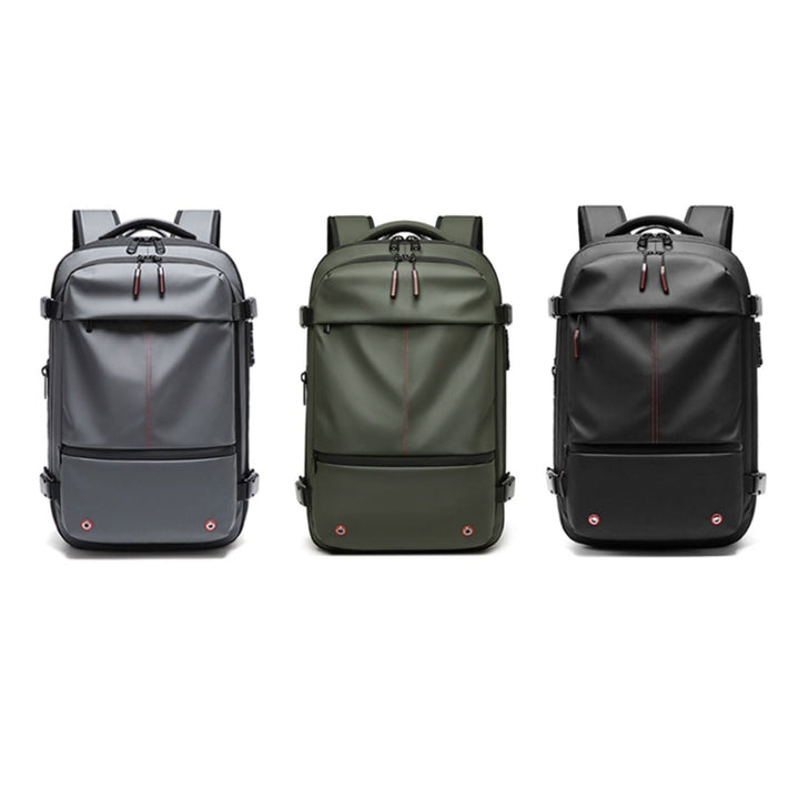 Lisslune | VacuPro – Compression Travel Backpack with Built-In Vacuum System | Space-Saving Cabin Bag