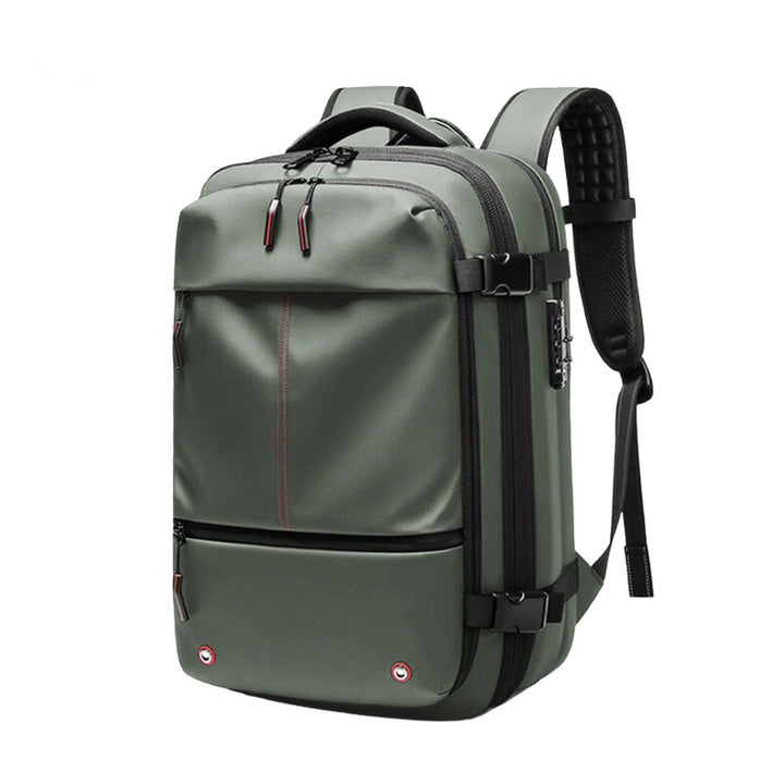 Lisslune | VacuPro – Compression Travel Backpack with Built-In Vacuum System | Space-Saving Cabin Bag