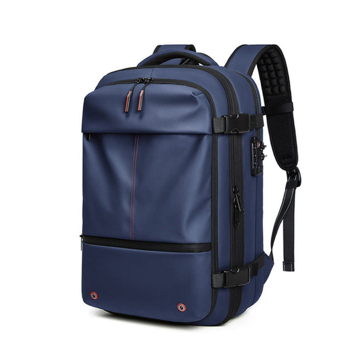 Lisslune | VacuPro – Compression Travel Backpack with Built-In Vacuum System | Space-Saving Cabin Bag