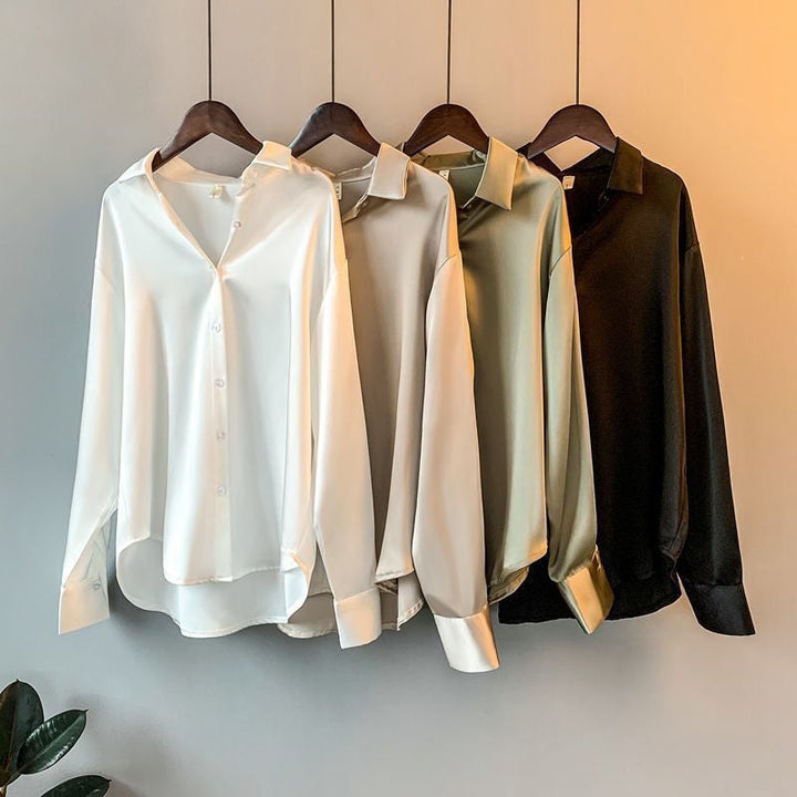 Lisslune | Luxury Silk Blouse