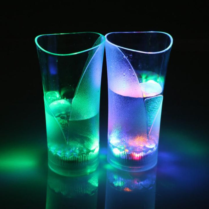 Lisslune | Valentine Day Flashing Colorful LED Light Up Cup Glass