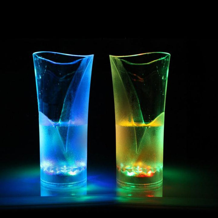 Lisslune | Valentine Day Flashing Colorful LED Light Up Cup Glass
