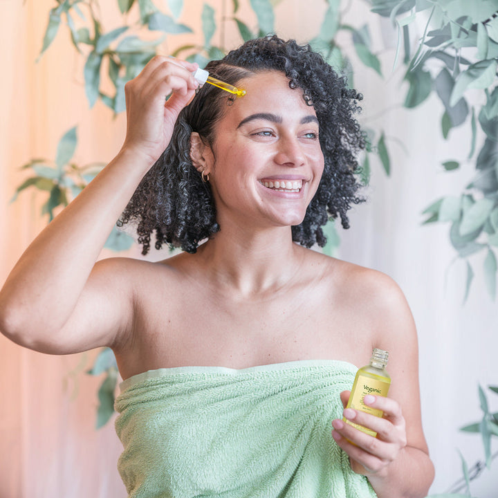 Lisslune | LunaBloom Vegan Hair Growth Oil - Organic Hair Thickening and Strengthening