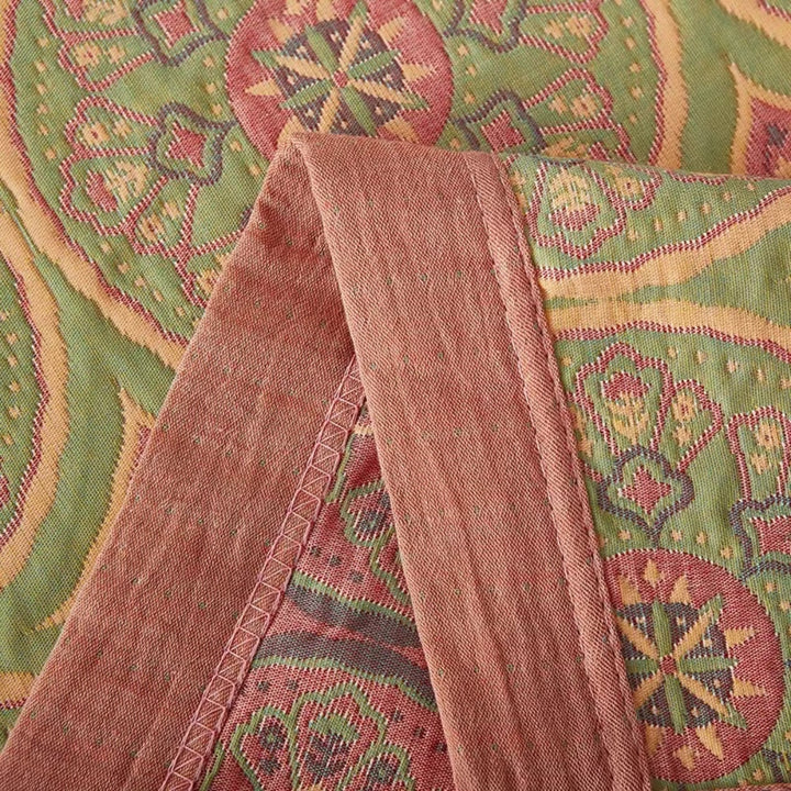 Lisslune | Velina Reversible Cotton Summer Blanket