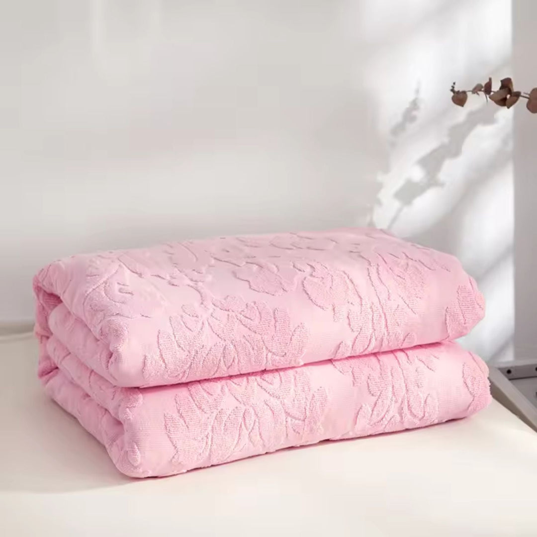 Lisslune | Velour Blossom Dream Throw Blanket