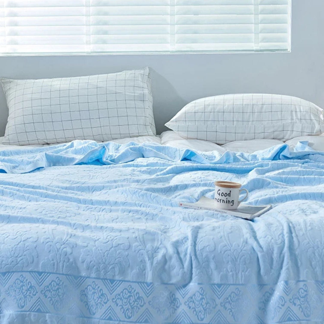 Lisslune | Velour Blossom Dream Throw Blanket