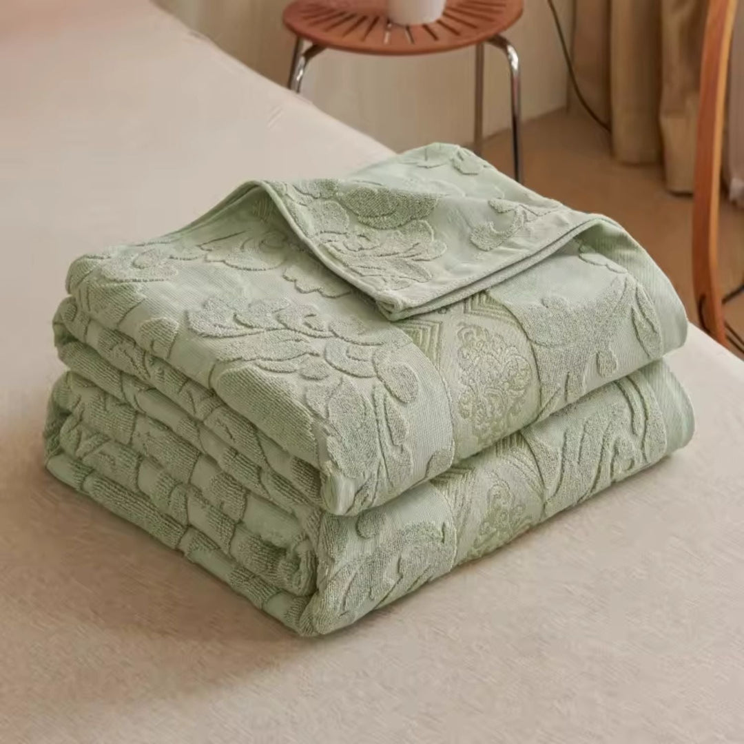 Lisslune | Velour Blossom Dream Throw Blanket