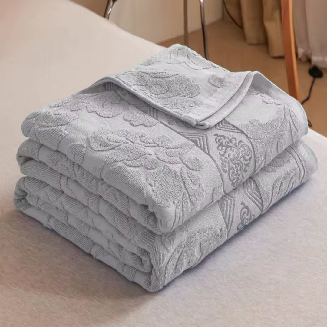 Lisslune | Velour Blossom Dream Throw Blanket
