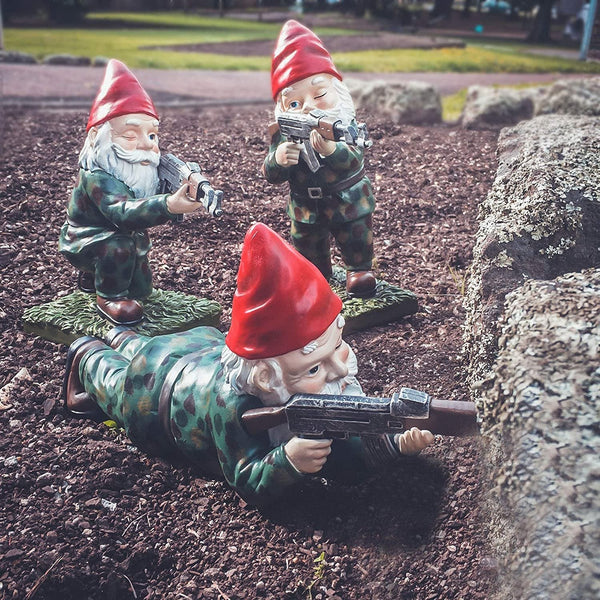 Lisslune | Garden Gnome Army – Weather-Resistant Decorative Figures for the Garden
