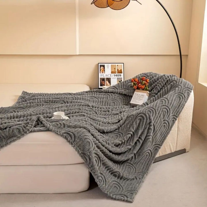 Lisslune | Velura Arch Plush Blanket