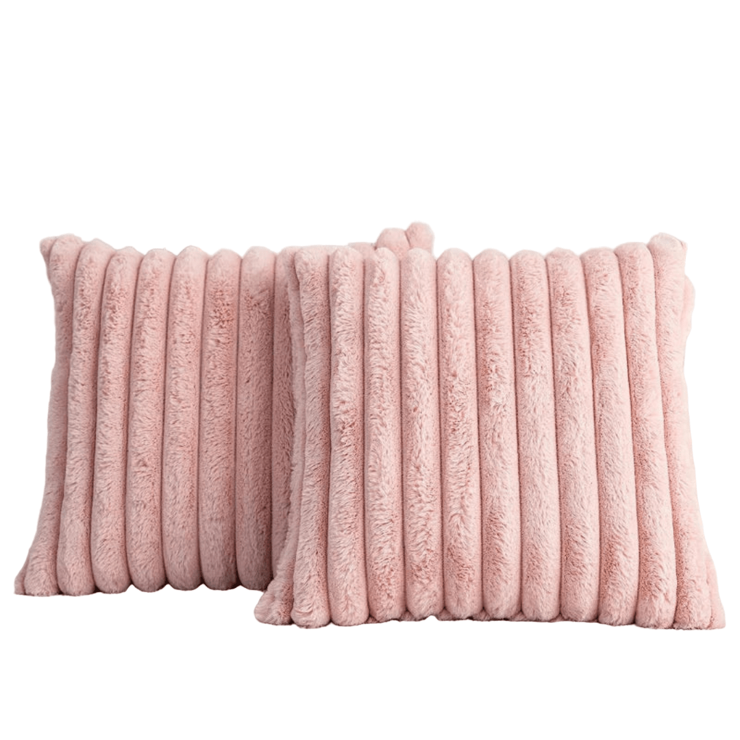 Lisslune | Ultra-soft decorative pillowcase 45×45 cm made of plush