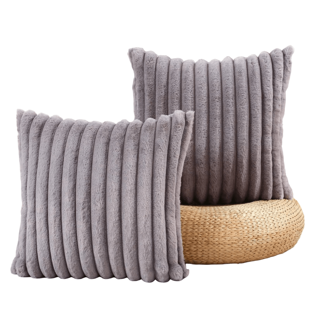Lisslune | Ultra-soft decorative pillowcase 45×45 cm made of plush