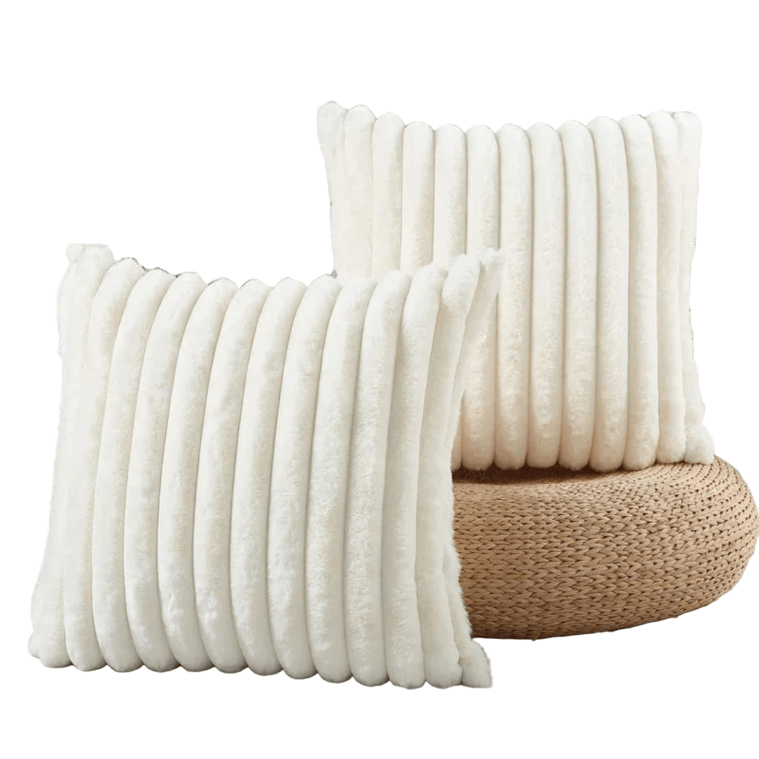 Lisslune | Ultra-soft decorative pillowcase 45×45 cm made of plush