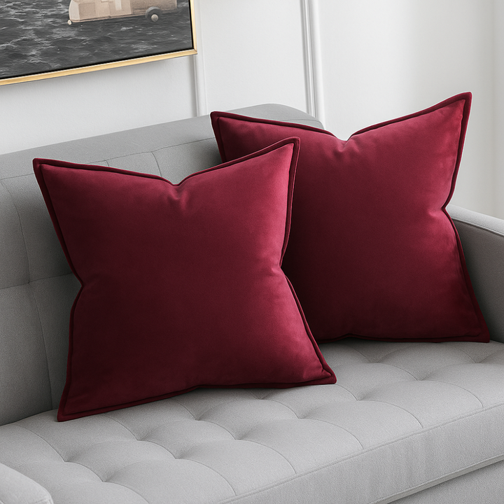 Lisslune | Velvet Decorative Cushion Cover – Soft Elegant Pillowcase