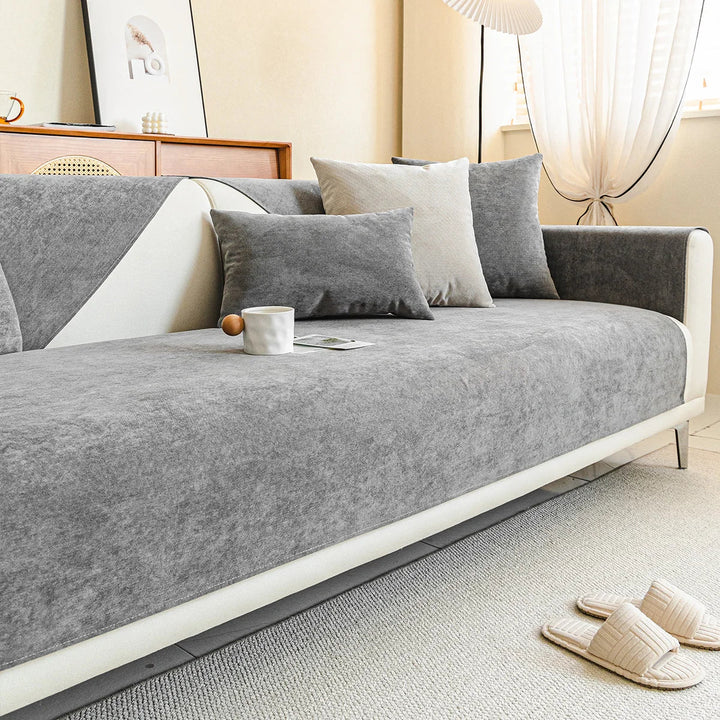 Lisslune | SofaShield Luxe Anti-scratch Sofa Cover – Scratch-resistant Chenille Protection for Pets