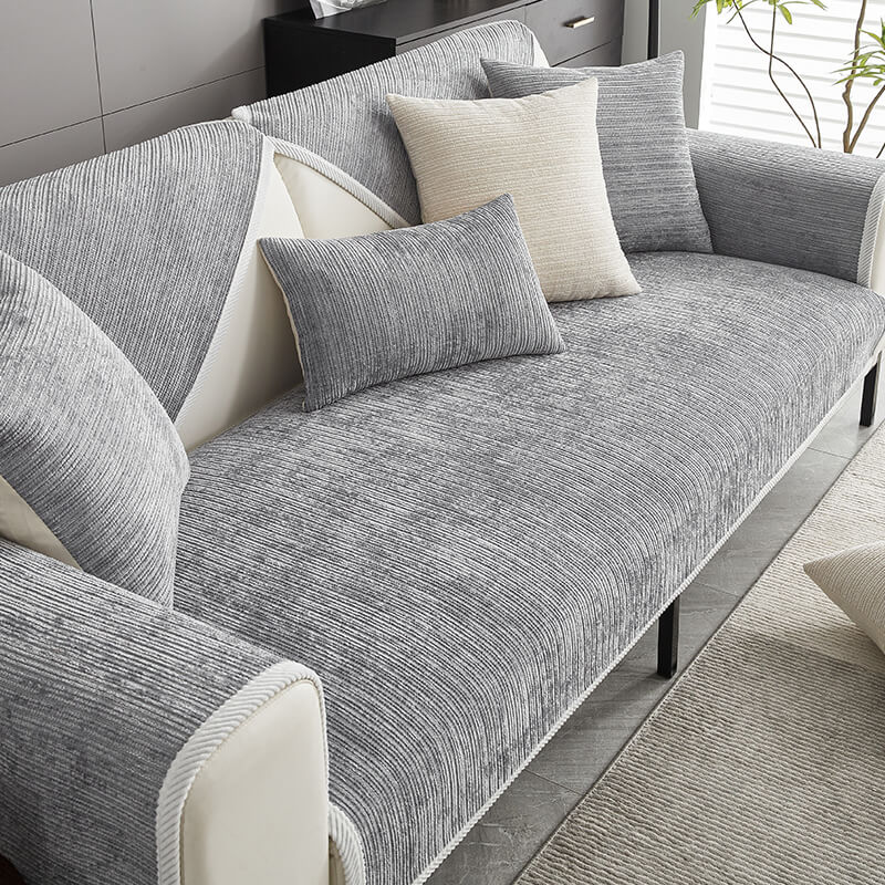 Lisslune | SofaShield Luxe Anti-scratch Sofa Cover – Scratch-resistant Chenille Protection for Pets