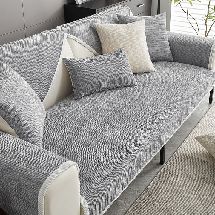 Lisslune | SofaShield Luxe Anti-scratch Sofa Cover – Scratch-resistant Chenille Protection for Pets