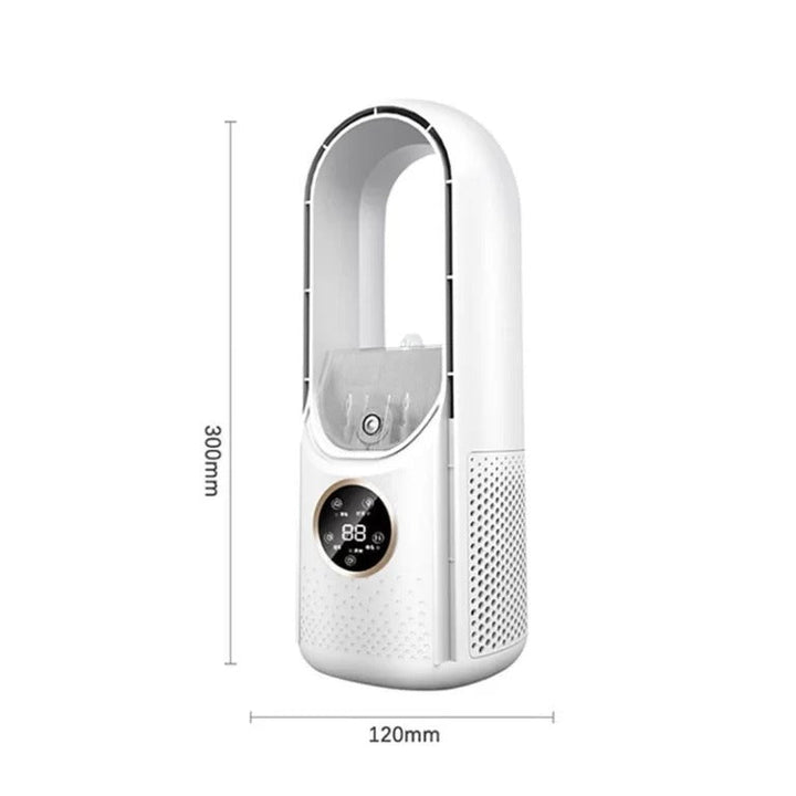 Lisslune | Bladeless Portable Air Conditioner | Ultra-Quiet, Ergonomic Design & Ideal for Home and Office Use