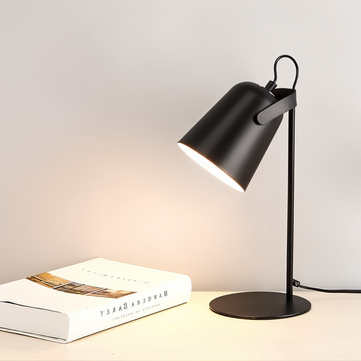 Lisslune | Modern Rotating Desk Lamp – Eye-Friendly Adjustable Lighting for Reading, Studying & Relaxing