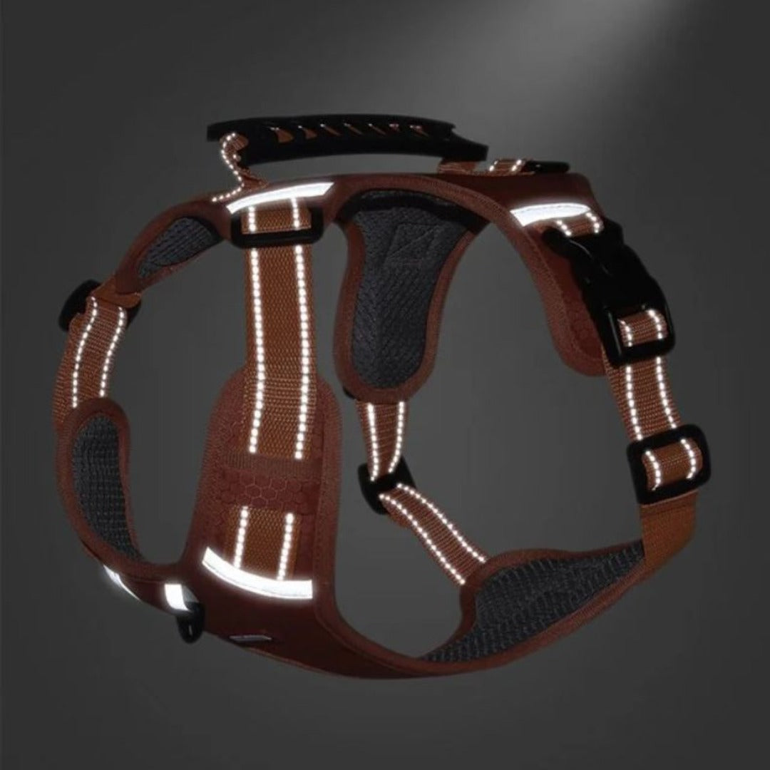 Lisslune | PawEase Adjustable Anti-Stick Dog Harness – Washable and Comfortable