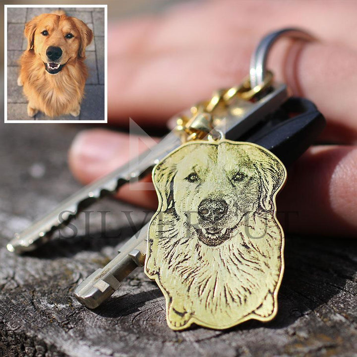Lisslune | Four-legged Engraving - Necklace / Keychain personalized